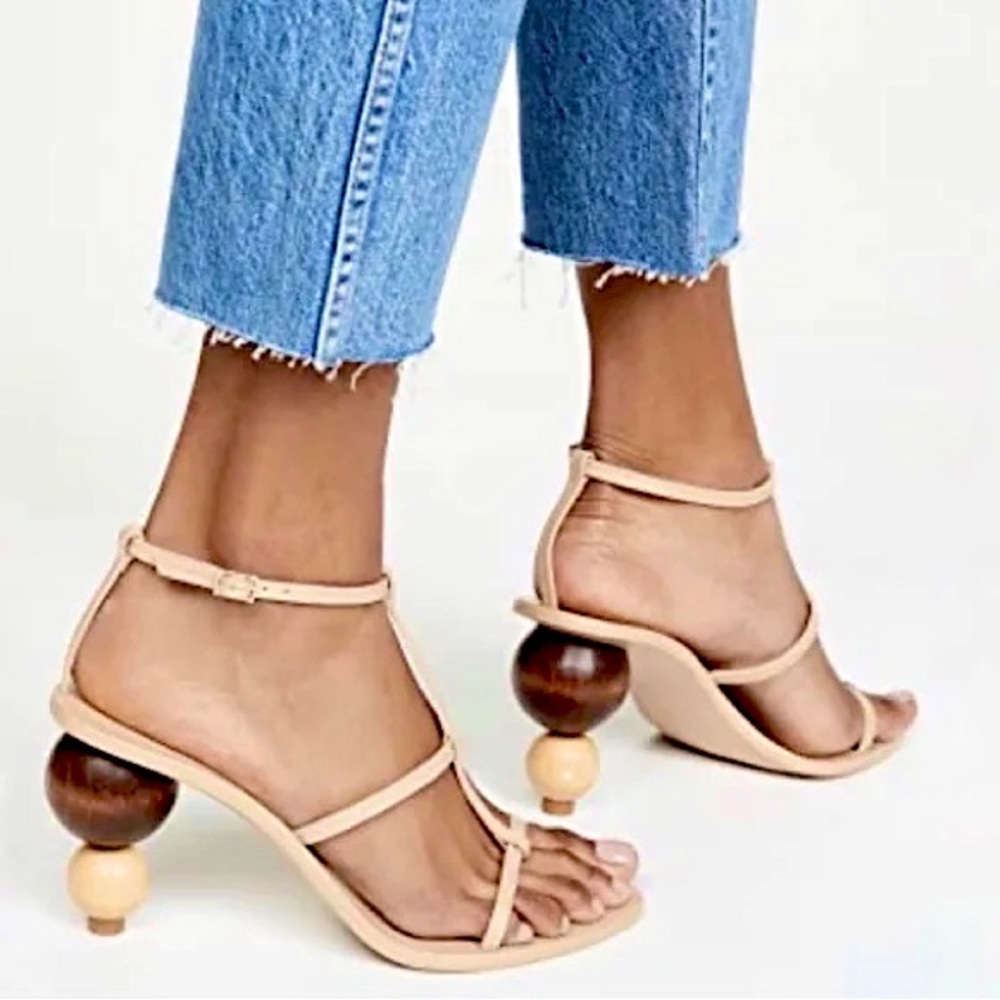 BRAND NEW in box w/ shoe bag! Cult Gaia Eden Heels/Sandals - Size 36